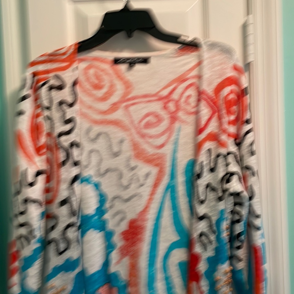 Sweater light weight with beads